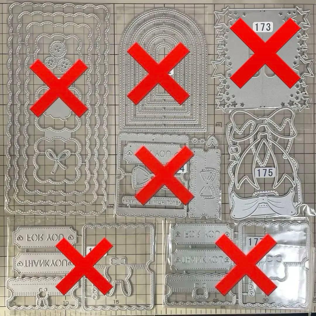 追加しました（お写真16.17枚目）選べるカッティングダイ　300円均一