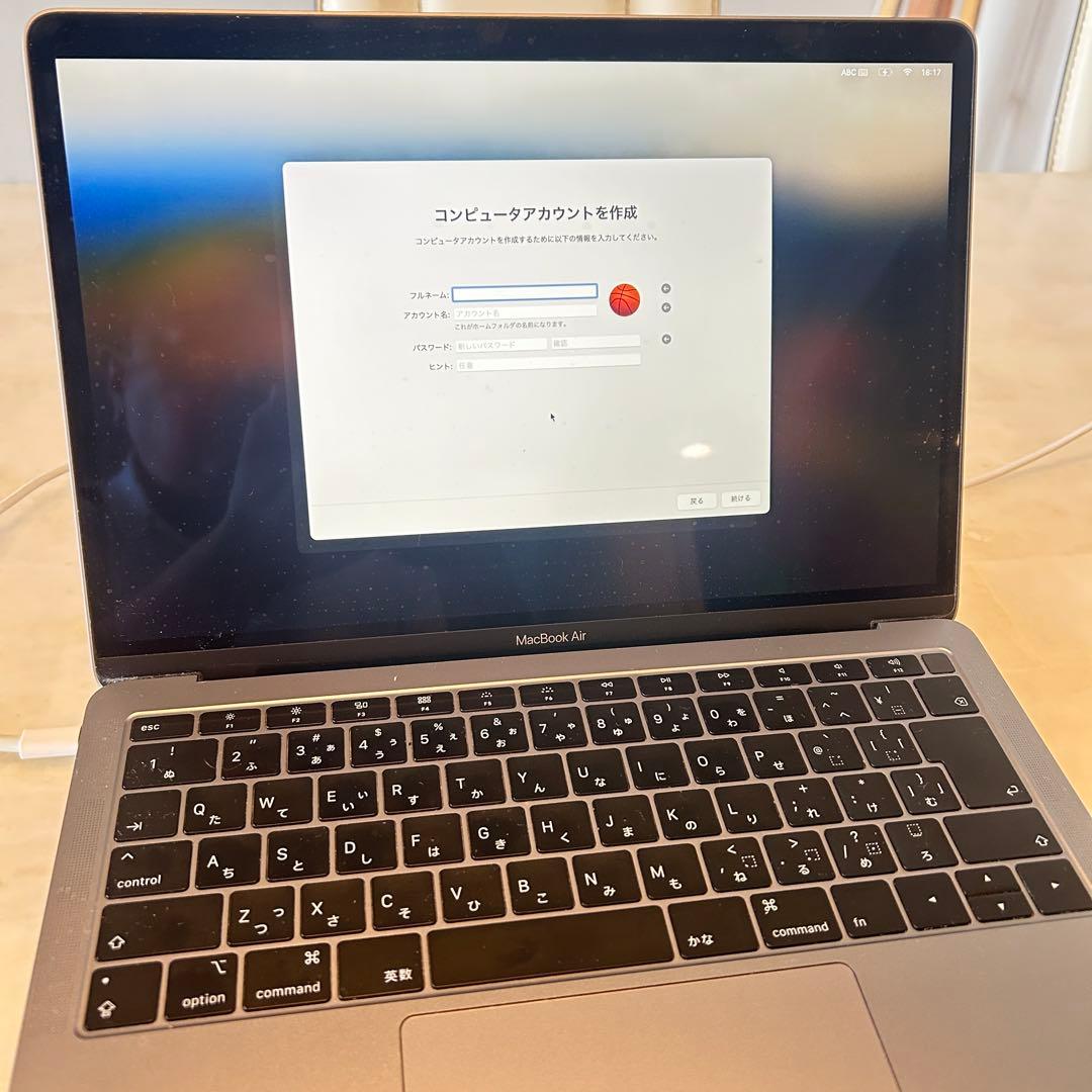 MacBook Air 2019 シルバー メモリ 16GB ストレージ1TB