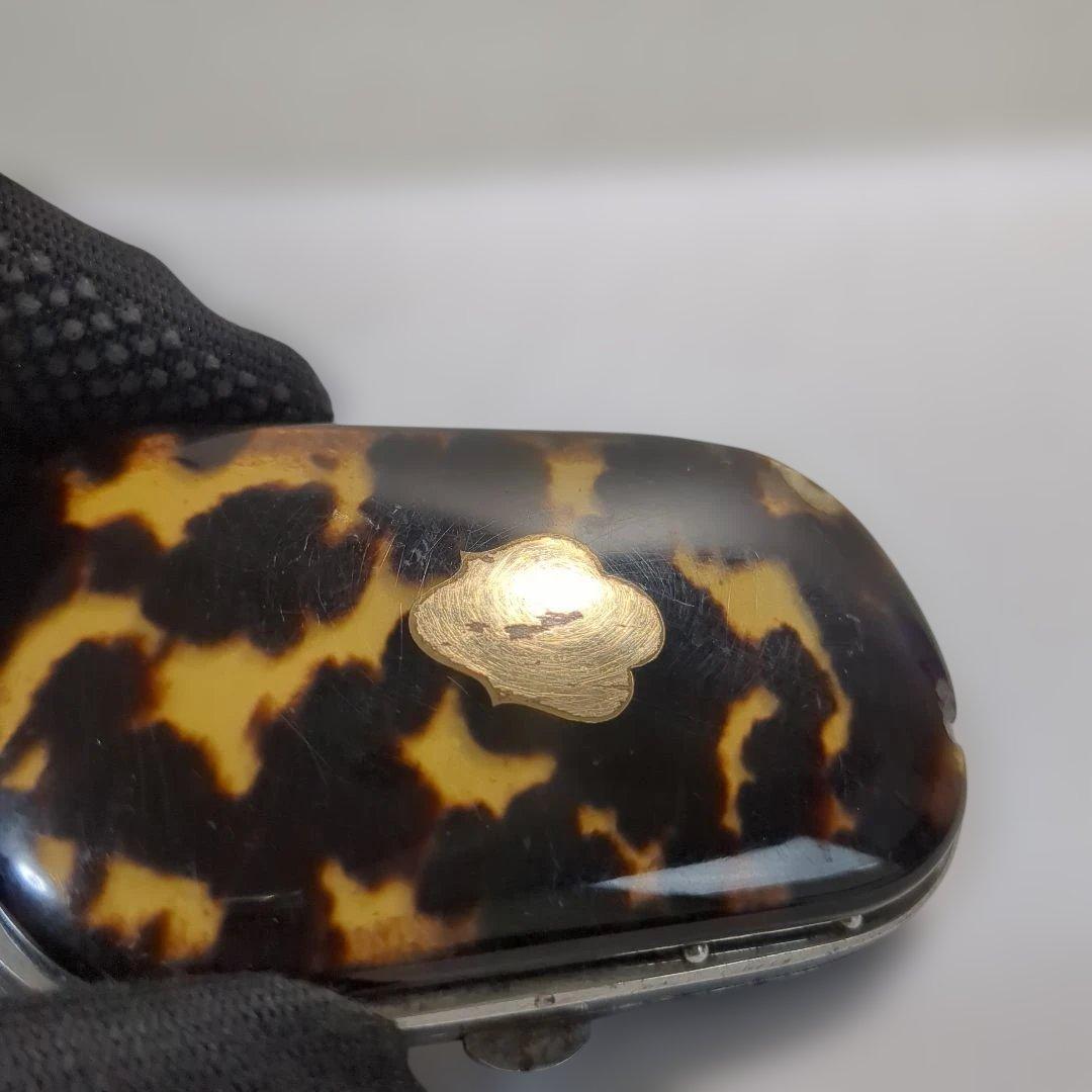 本鼈甲 小銭入れ ヴィンテージ 古美術