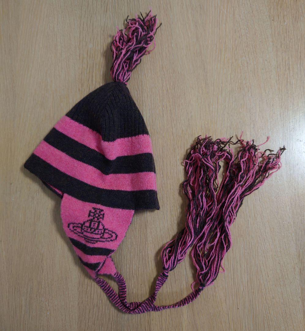 Vivienne Westwood ヴィヴィアンウエストウッド ニット帽 耳あて