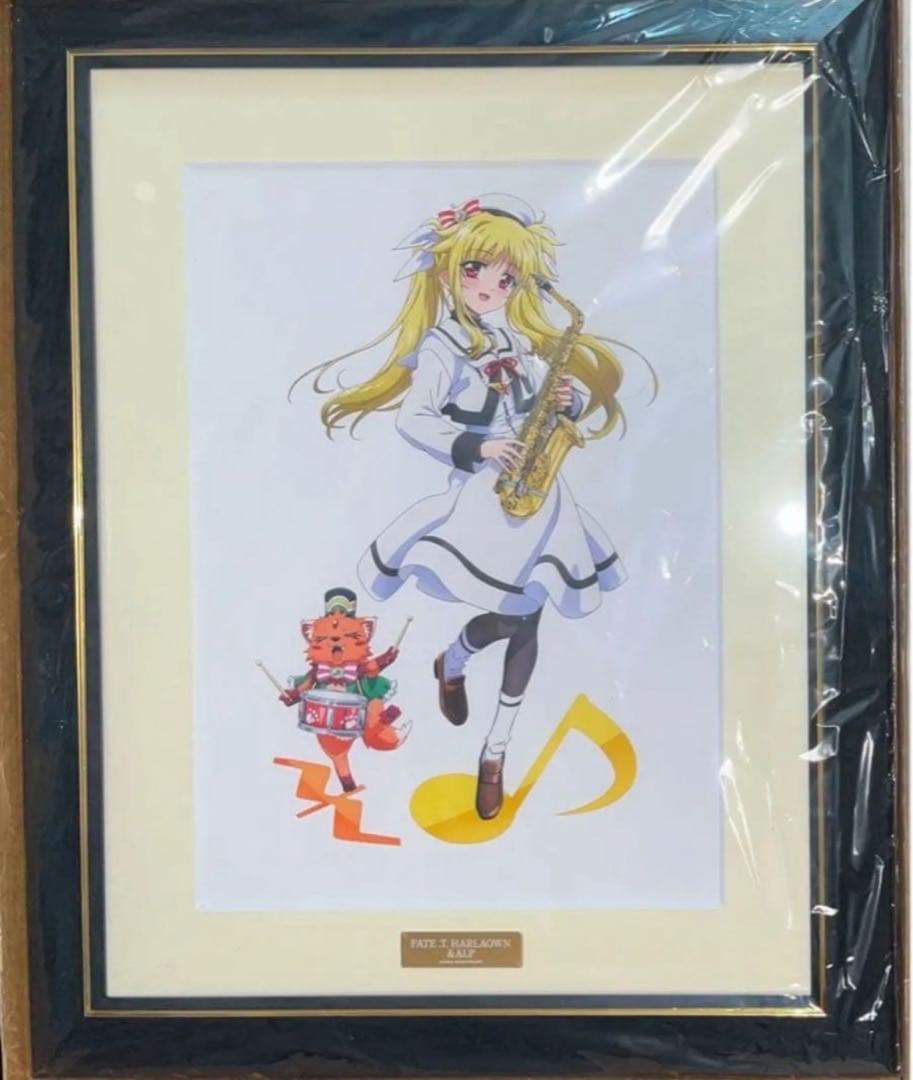 リリカルなのは フェイト・T・ハラオウン&アルフ キャラファイングラフ