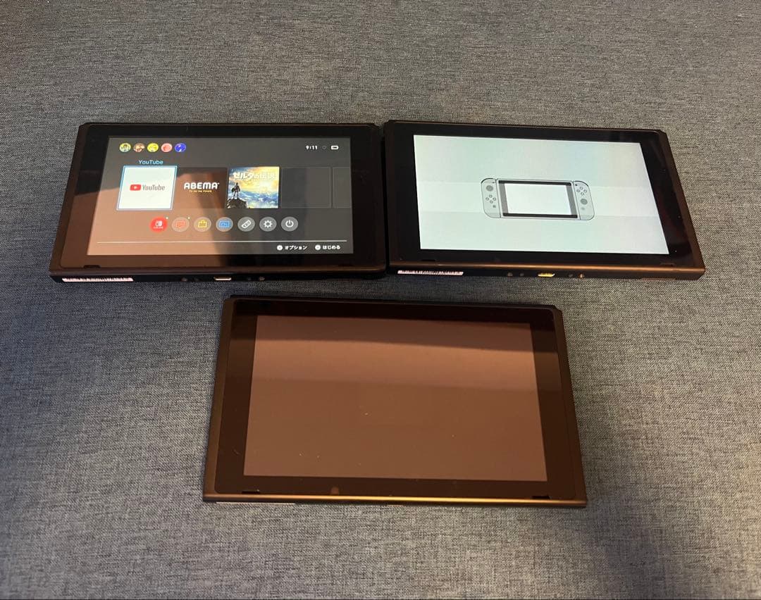 Nintendo Switch 本体のみ 3台セット 動作未確認 ジャンク