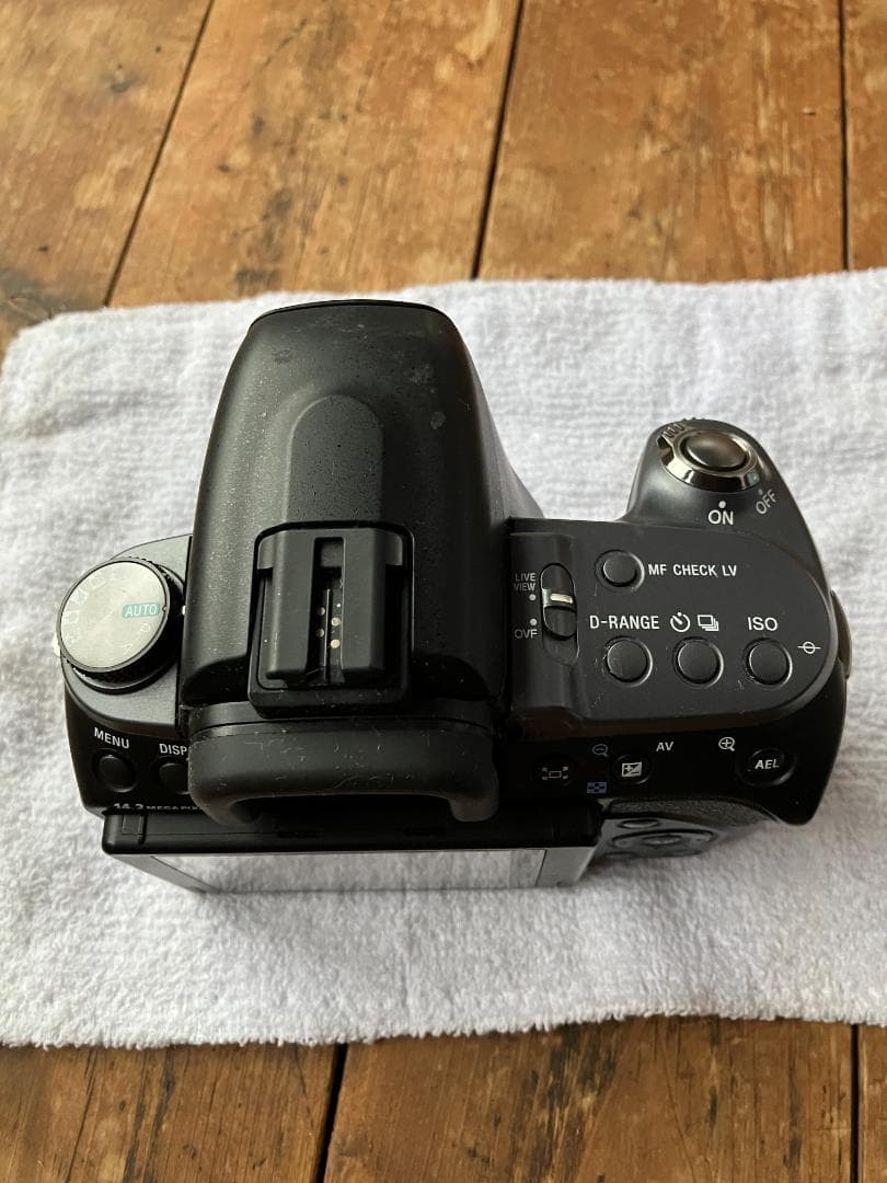 ソニーデジタル一眼レフカメラ　α550　DSLR-A550　ジャンク扱いで