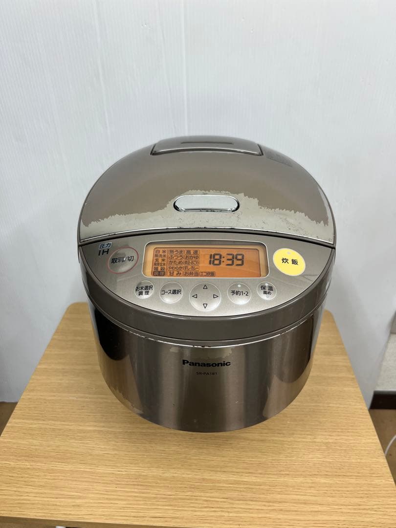 Panasonic 圧力IH炊飯器 SR-PA181 （2012年製）