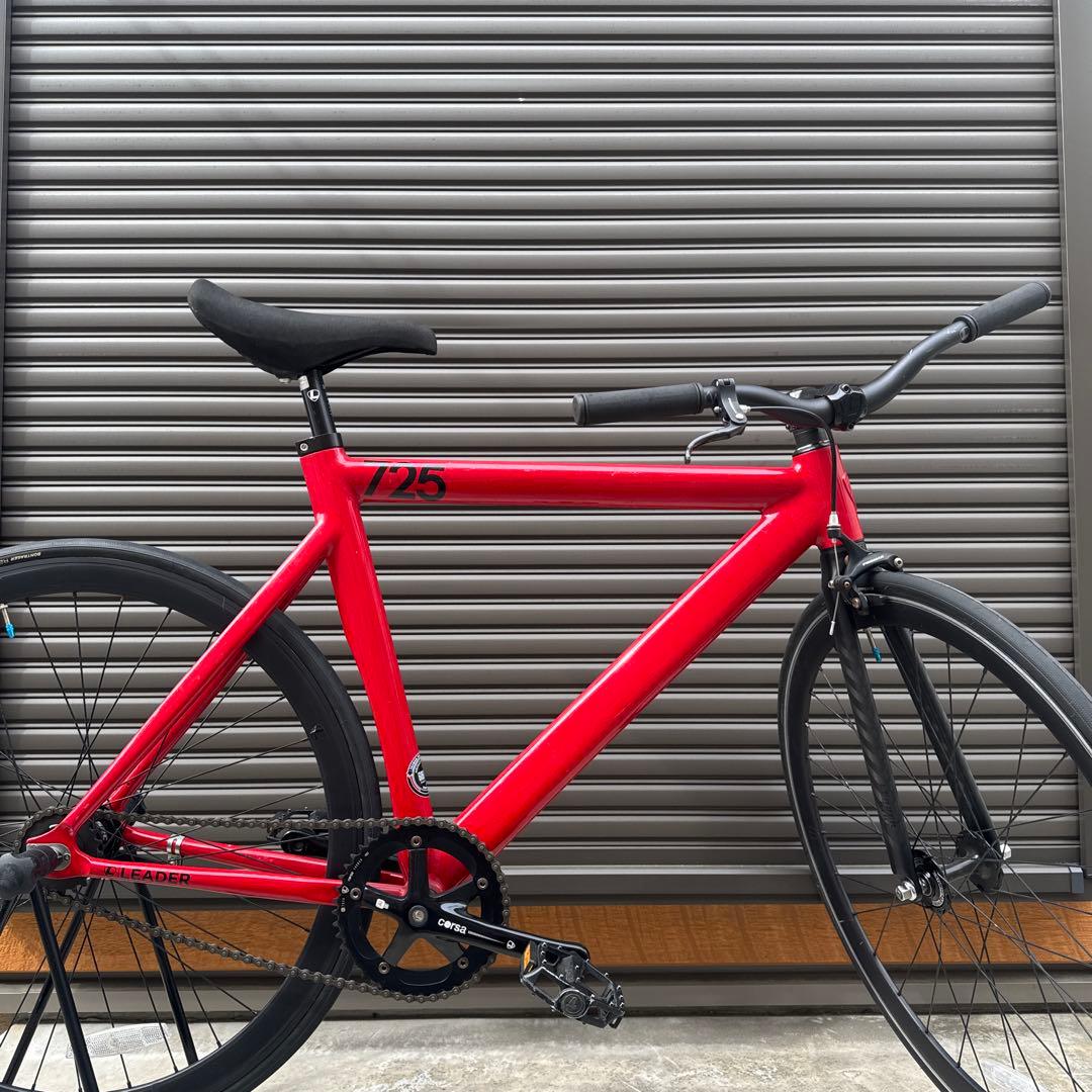 【直接引取】LEADER BIKE 725 DUOMATIC 前ブレーキカスタム