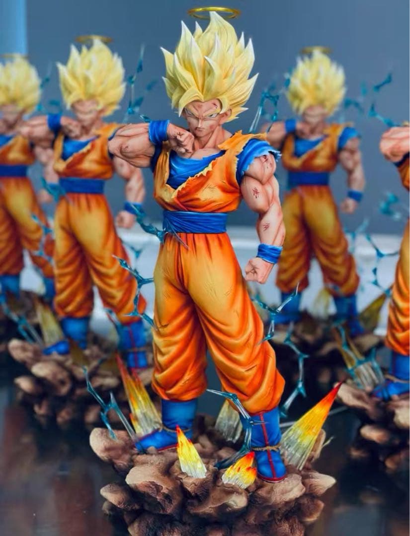 ドラゴンボール 孫悟空 ガレキ ガレージキット スタチューX③①④