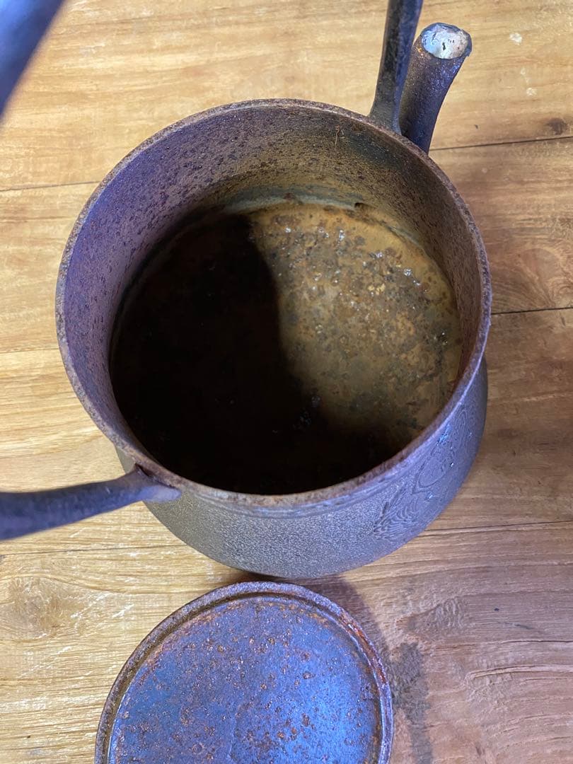 鉄瓶　骨董　茶道具　煎茶