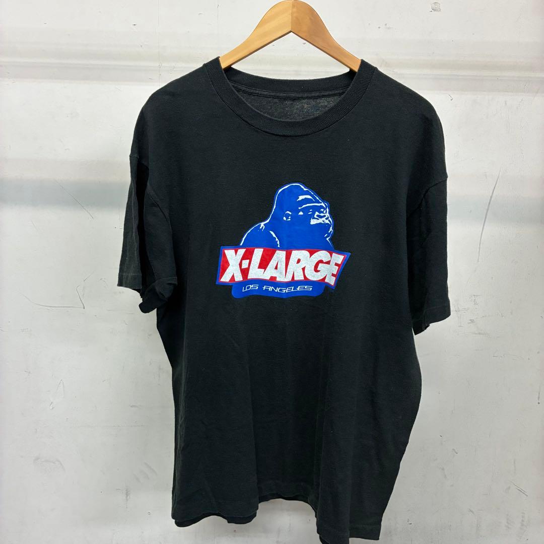 90s 初頭 当時物 X-LARGE エクストララージ Tシャツ XL相当