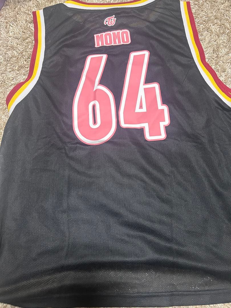 TWICE モモ　メッシュ　ユニフォーム おまけフォトカード