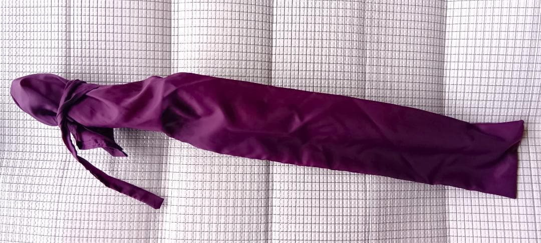 模造刀 木製鞘 紫カバー
