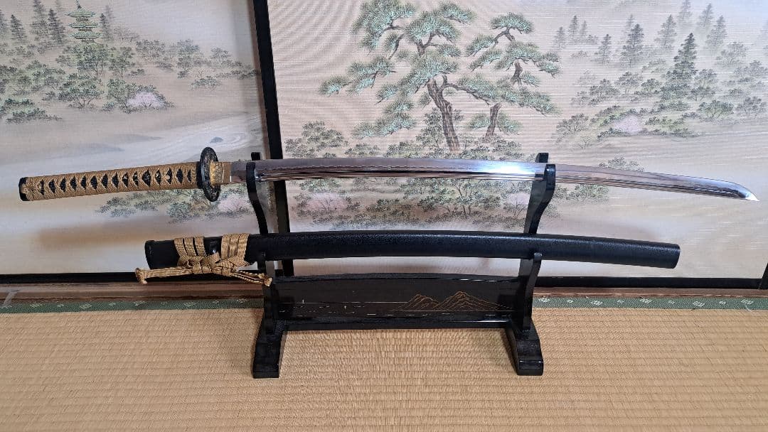 【値下げ】金属製 模造刀 長曽根虎徹 B