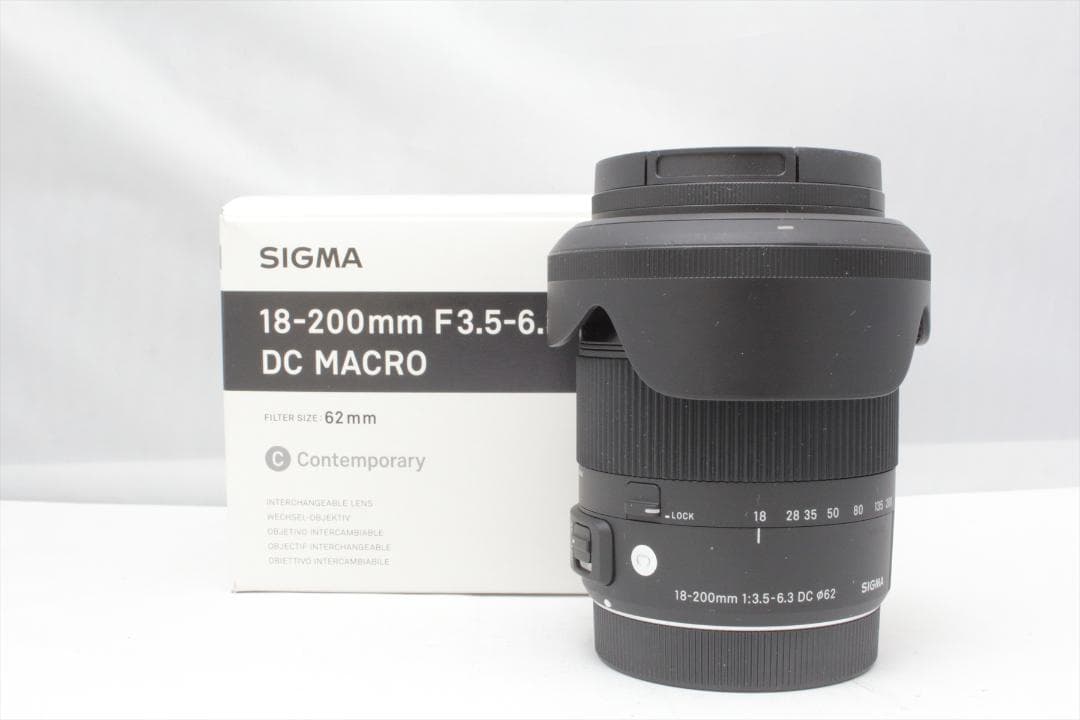美品！SIGMA 18-200mm Canon用