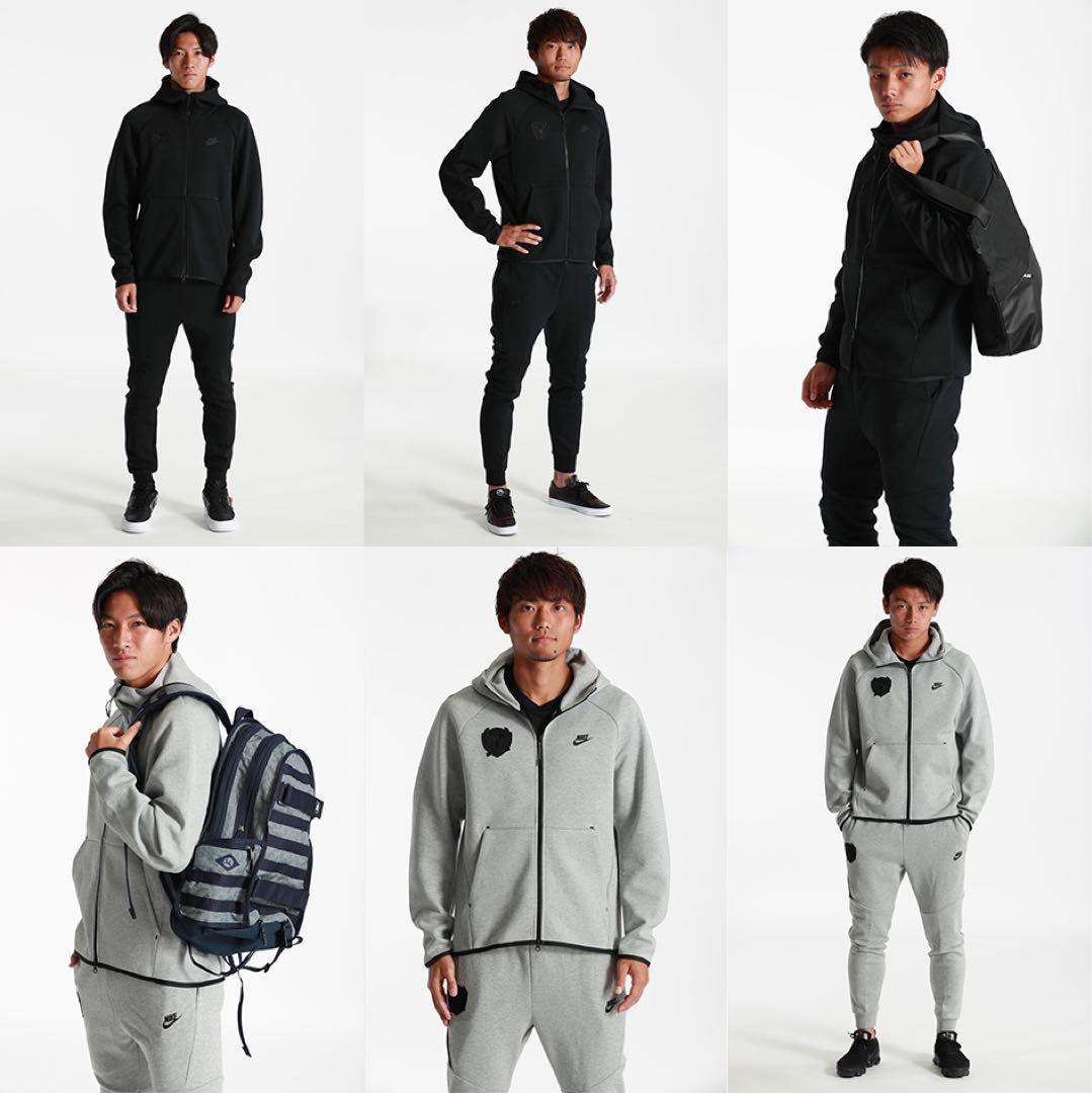 希少品　鹿島アントラーズ 19 NIKE テックフリースフルジップフーディ