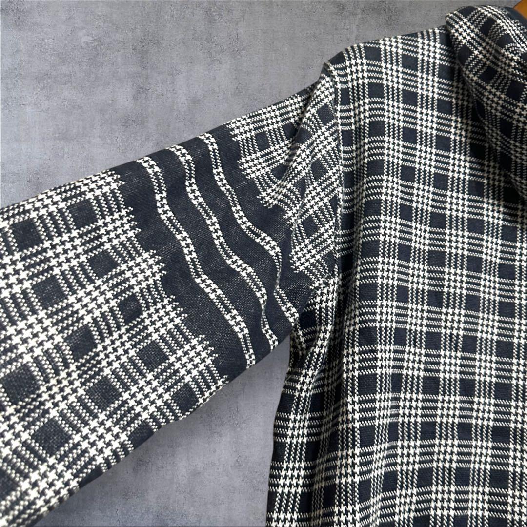 【美品】トムブラウン 4bar マイクロチェック ジャガード パーカー