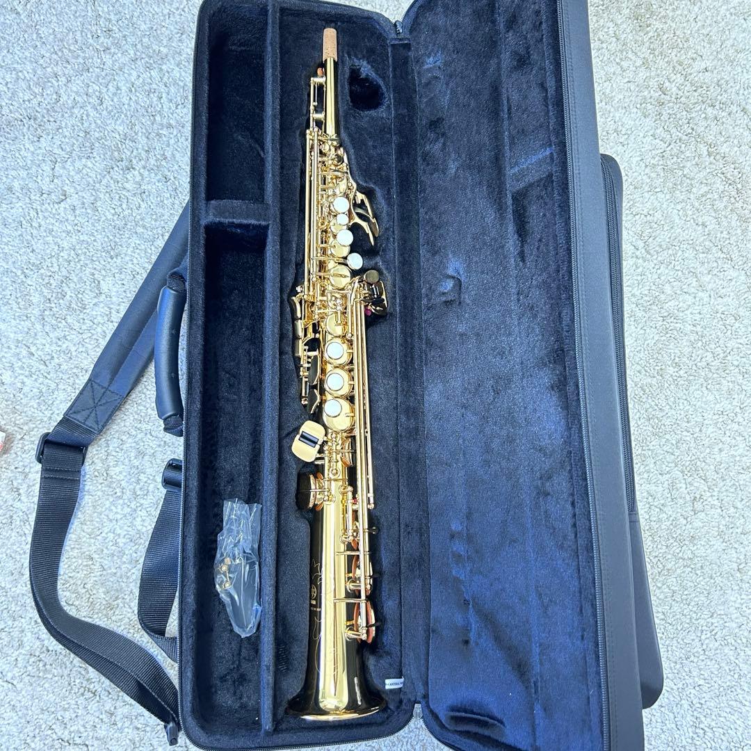 ソプラノサックス 新品　YAMAHA　YSS-475 YSS475