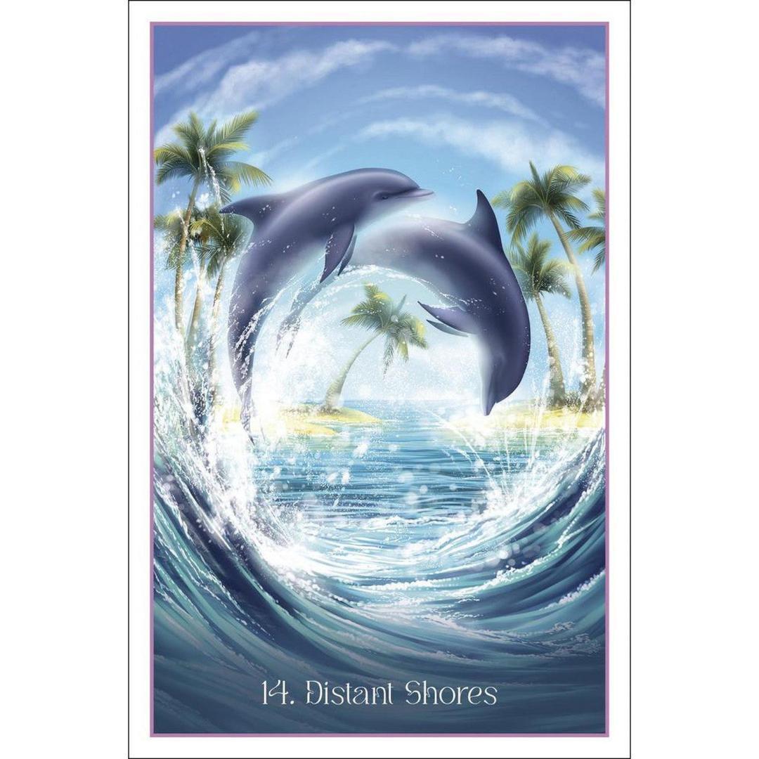 【正規品オラクルカード】美しく幻想的なイルカのデッキ✨ドルフィンハートオラクル