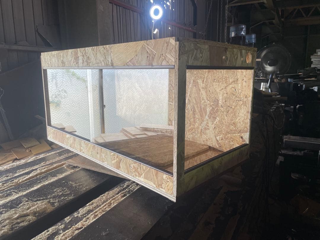 爬虫類ケージ　80×40×40 サイドアクリル仕様 飼育ケージ　ペット