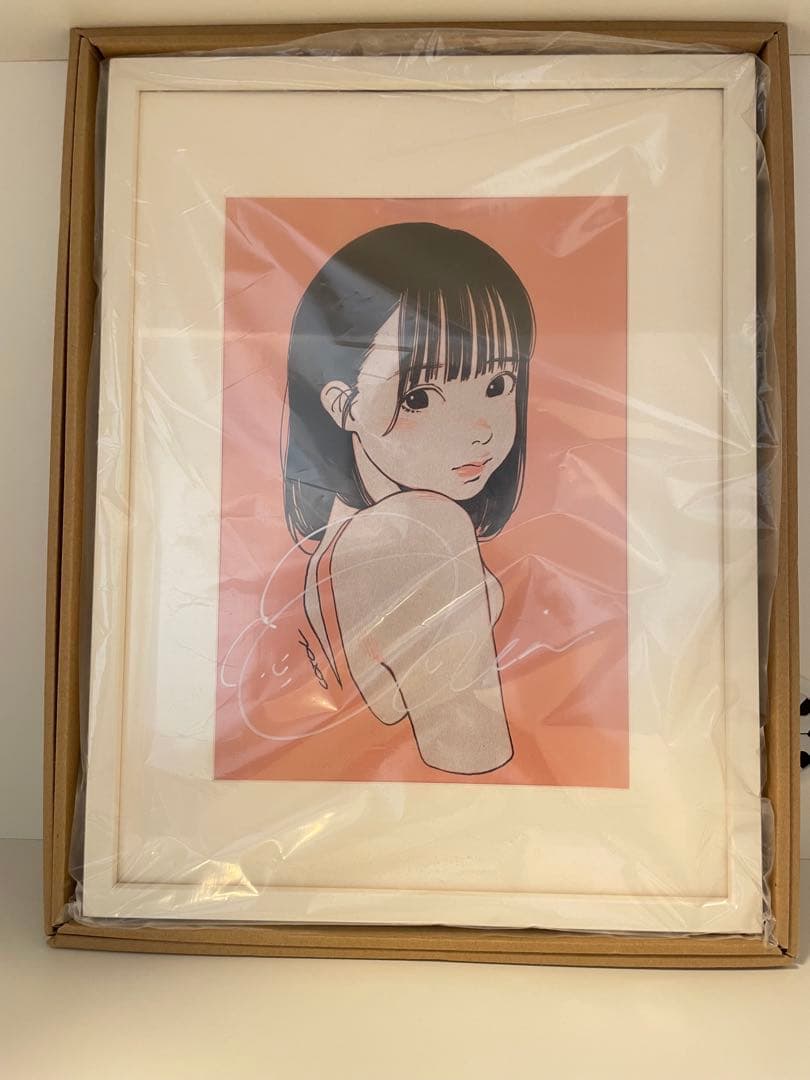 来栖りん　古塔つみ　シルクスクリーン　直筆サイン入り　新品