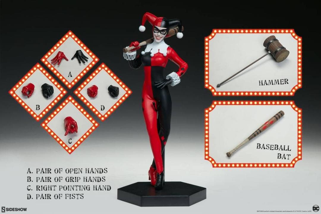Sideshow 1/6 ハーレイ・クイン 通常版 100428 サイドショウ