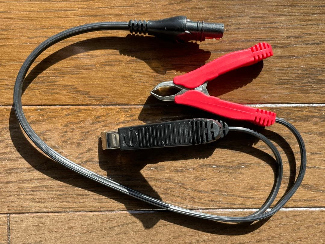 Optimate4 全自動バッテリー診断機能付き充電器　車両側ケーブル付き