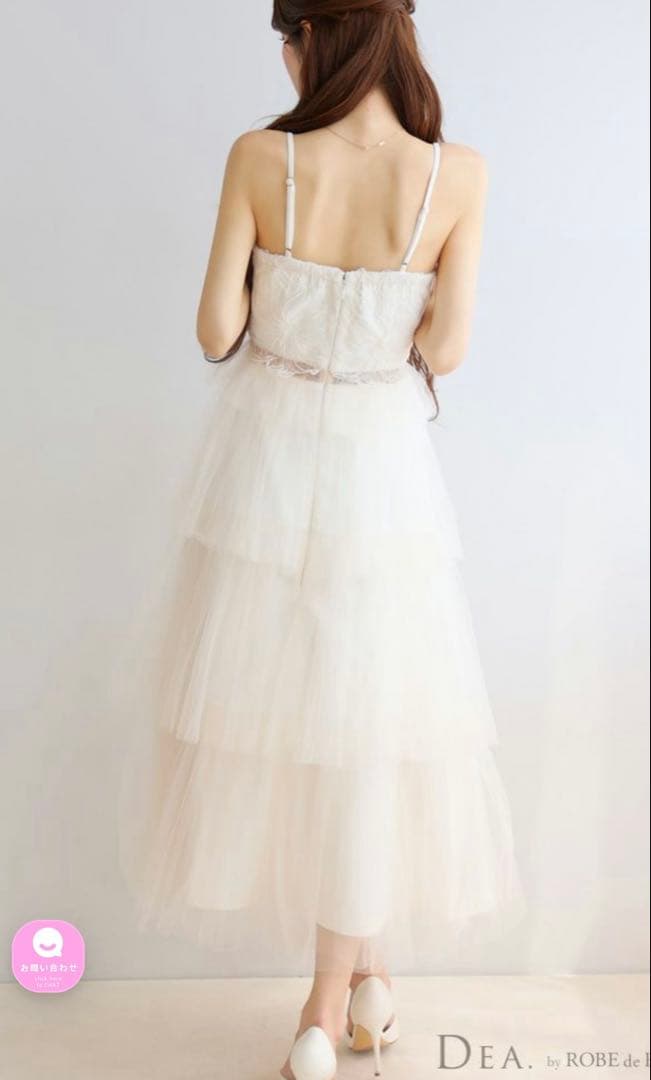 DEA.byROBEdeFLEURS ディアバイローブドフルール　キャバドレス