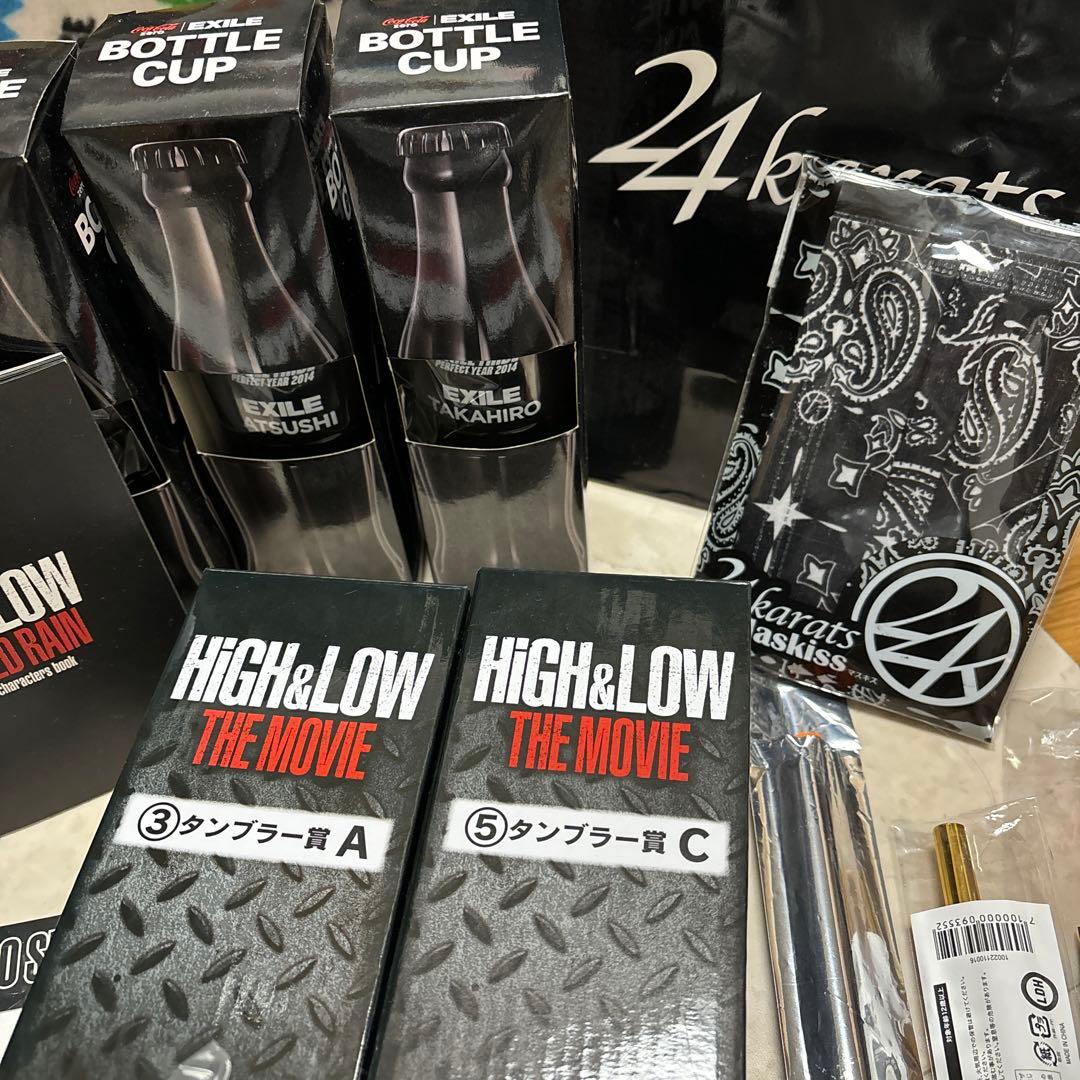 HIGH & LOW ローソンくじ キャリーケース入り他　Tシャツおまけ付き