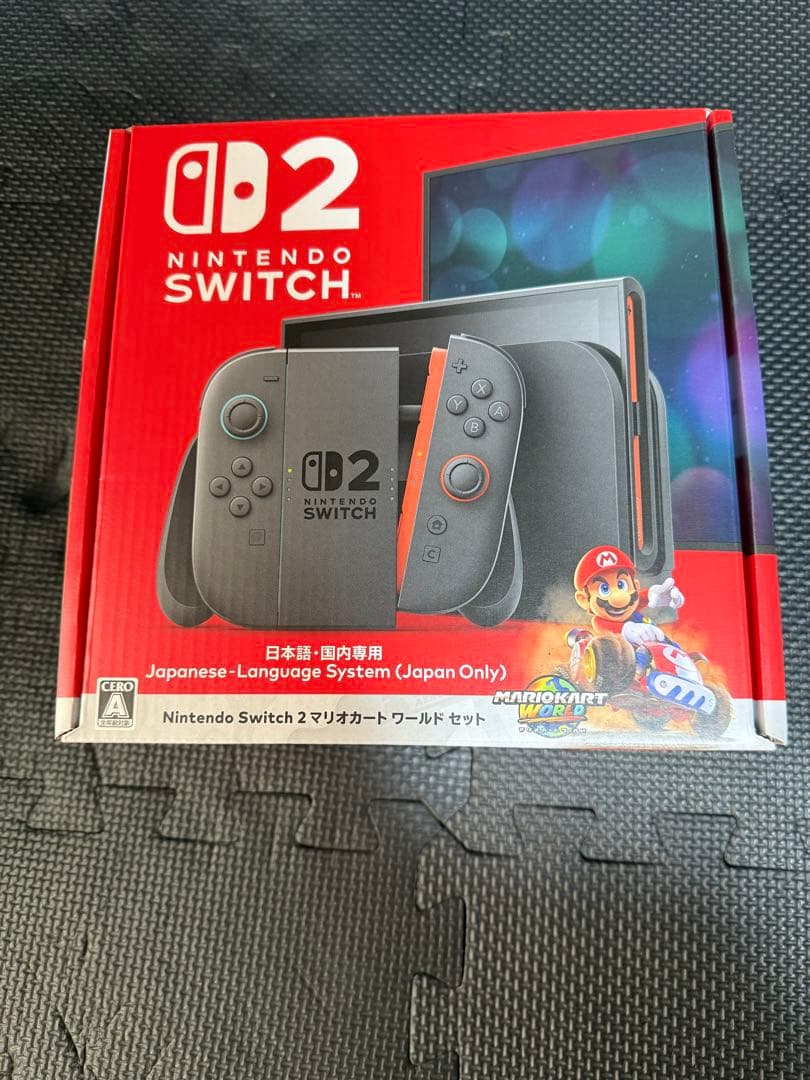 Nintendo Switch D2 日本語専用 本体 マリオカートワールド