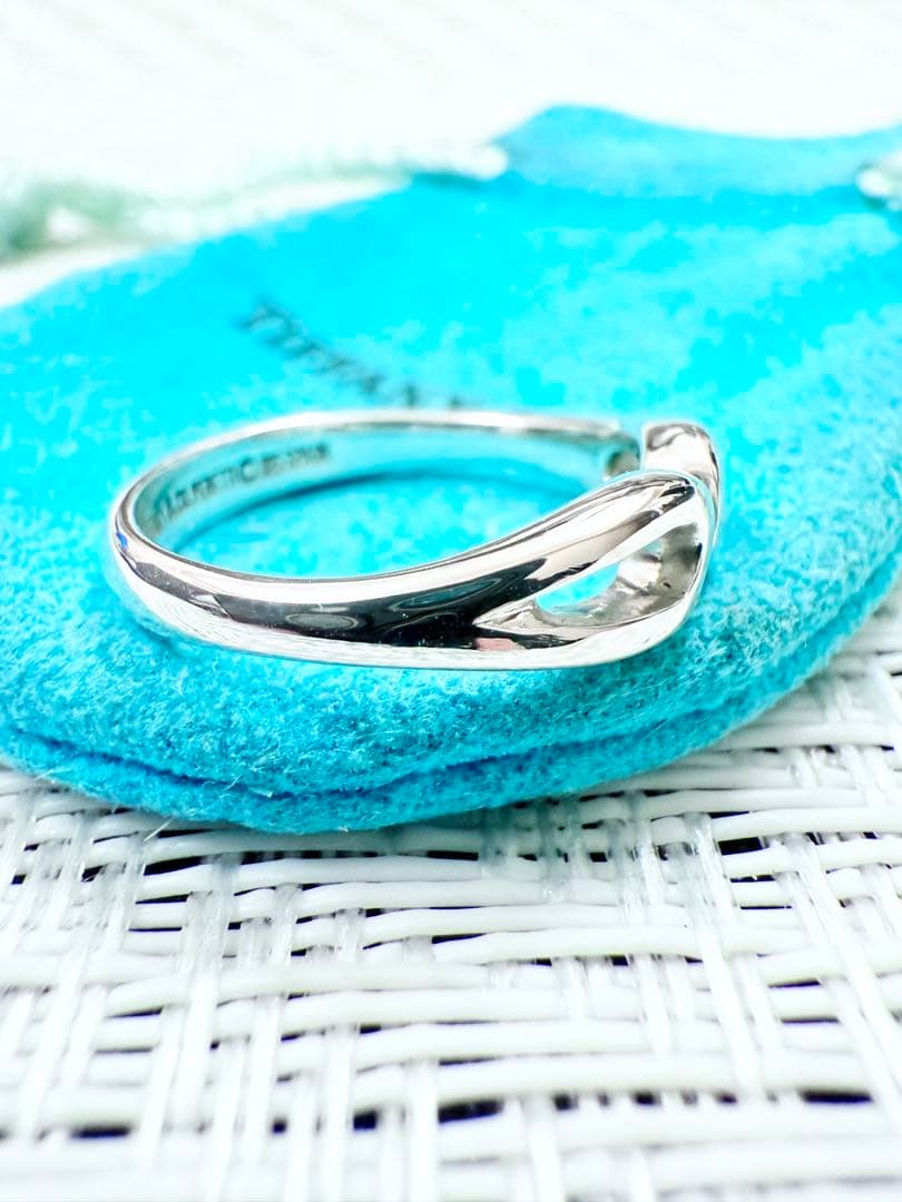 ティファニー 指輪　12.5号　エルサペレッティ オープンティアドロップ リング