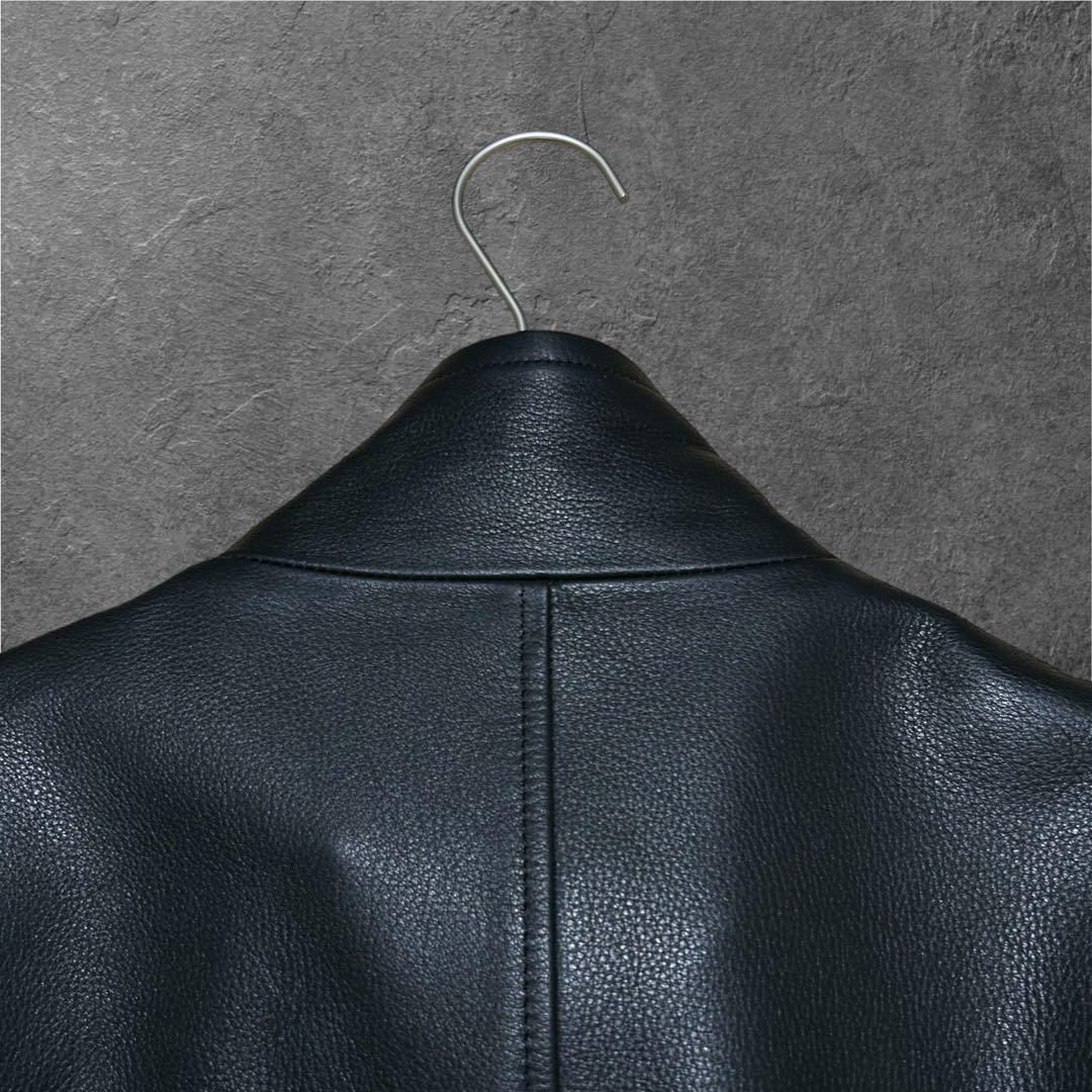 LEATHER HOUSE カウレザー レザージャケット シングルライダース