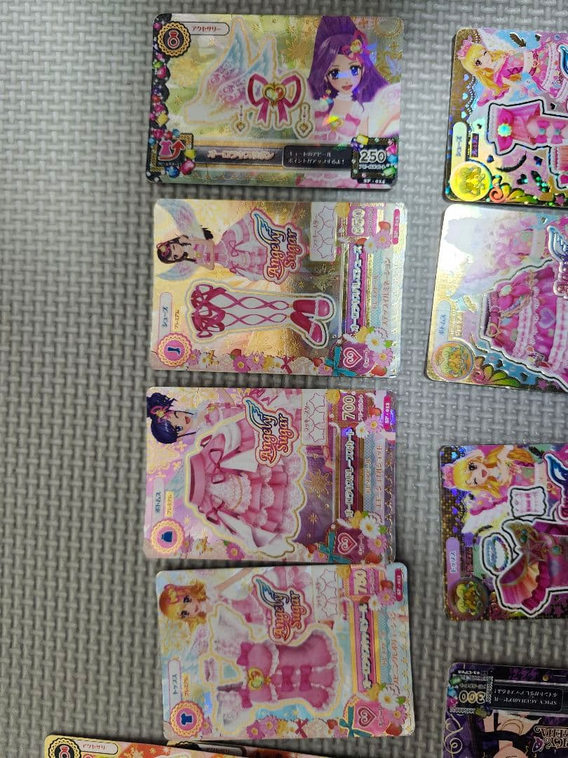 アイカツカード まとめ売り225枚 オーロラキス等 いちご PR バインダー