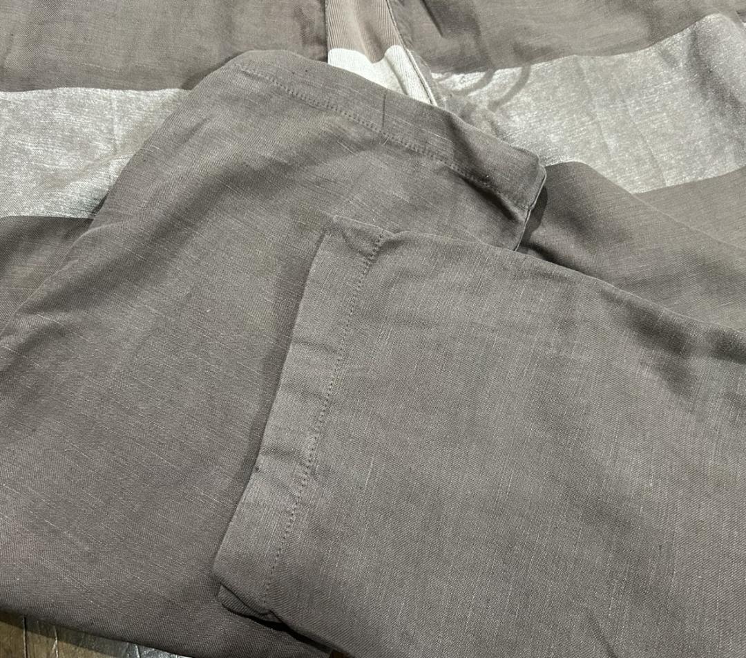 ＊キャピタル KAPITAL 麻混 サルエル イージーパンツ 日本製 M