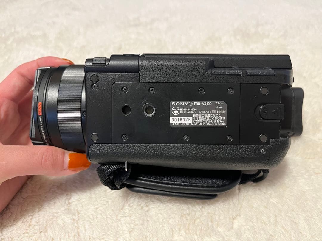 SONY FDR-AX100 4K ビデオカメラ