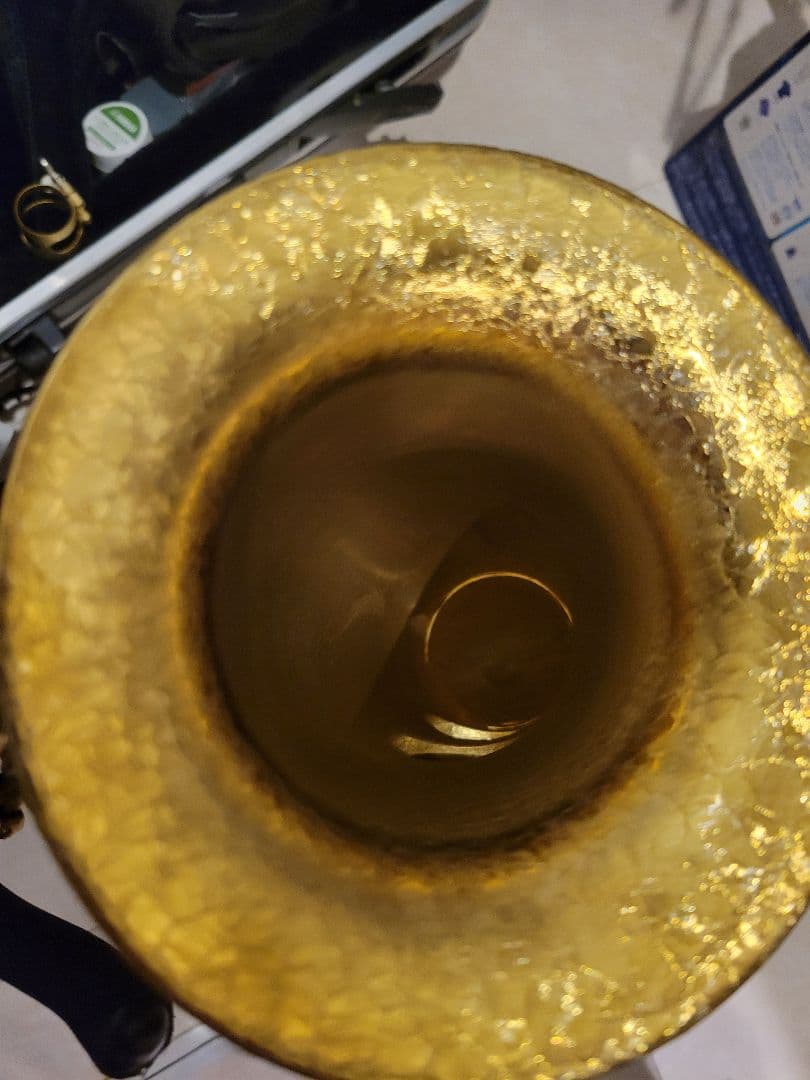 アンティグアAntigua パワーベルアルトサックス マウスピースとスタンド付き