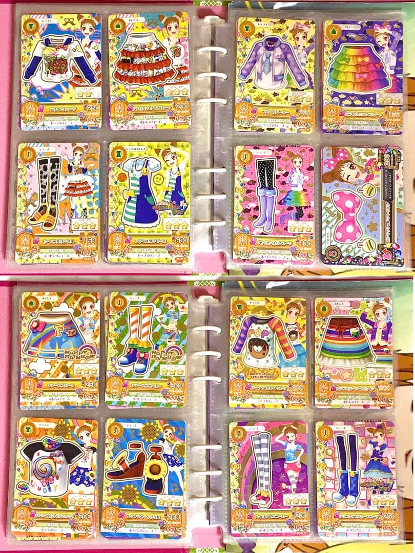 Y*送様 アイカツカードまとめ売り　【168枚＋1】　ファイル付き