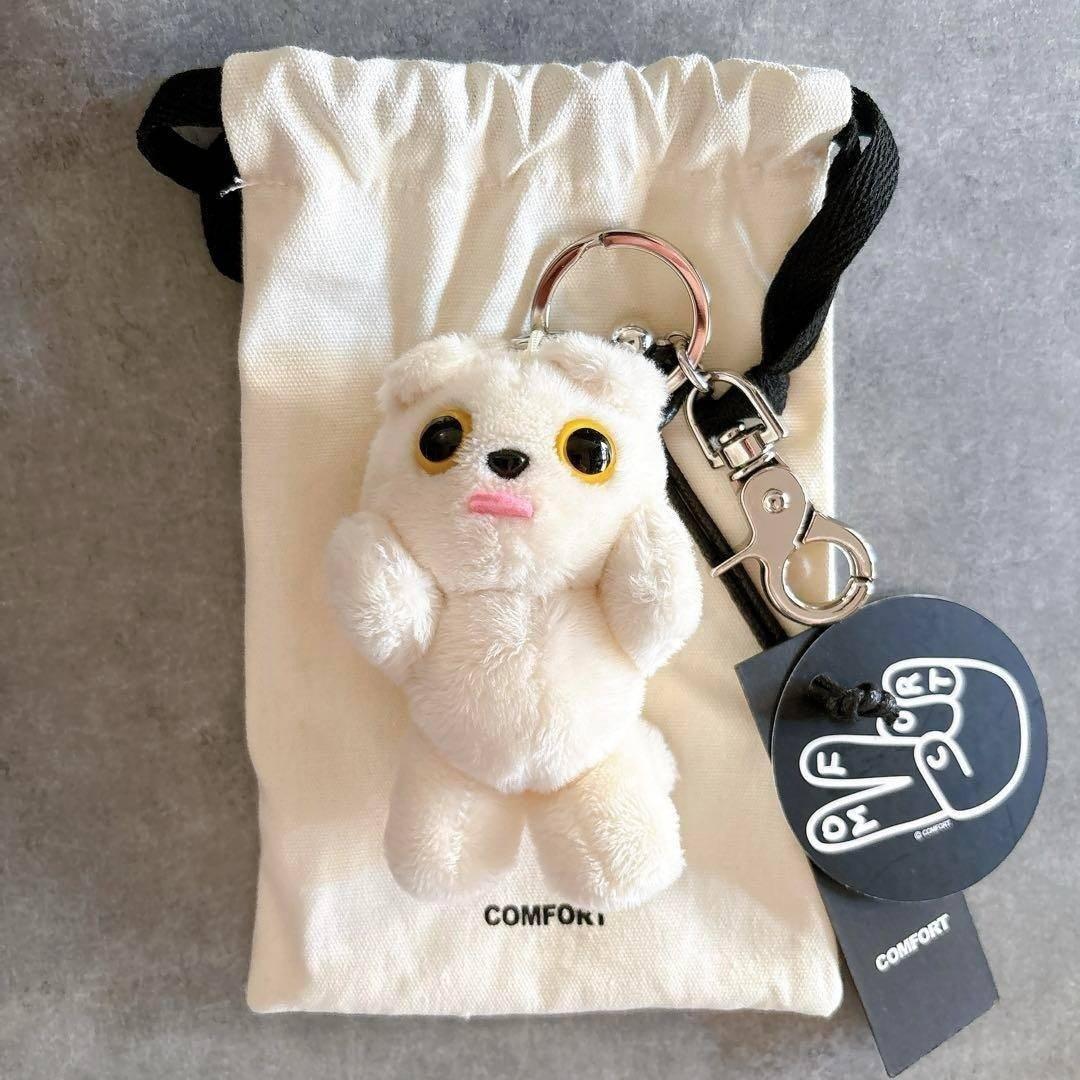 ★韓国★COMFORT MUNK KeyRing ぬいぐるみ キーホルダー テテ