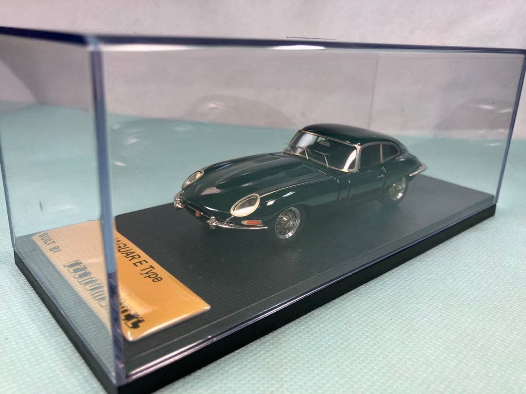 Tecno Models ジャガー E-Type ロードカー　濃緑