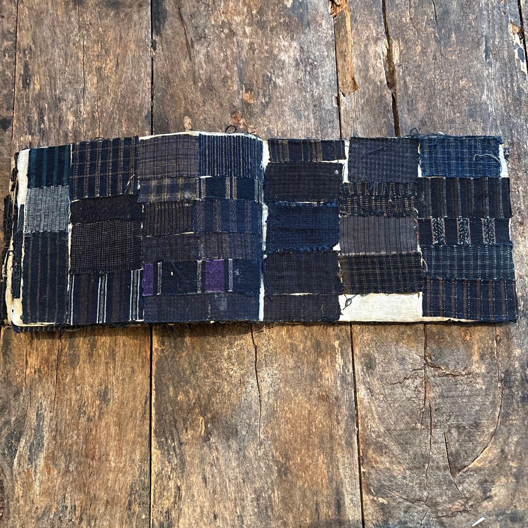 希少◆縞帳　古布　縞　襤褸