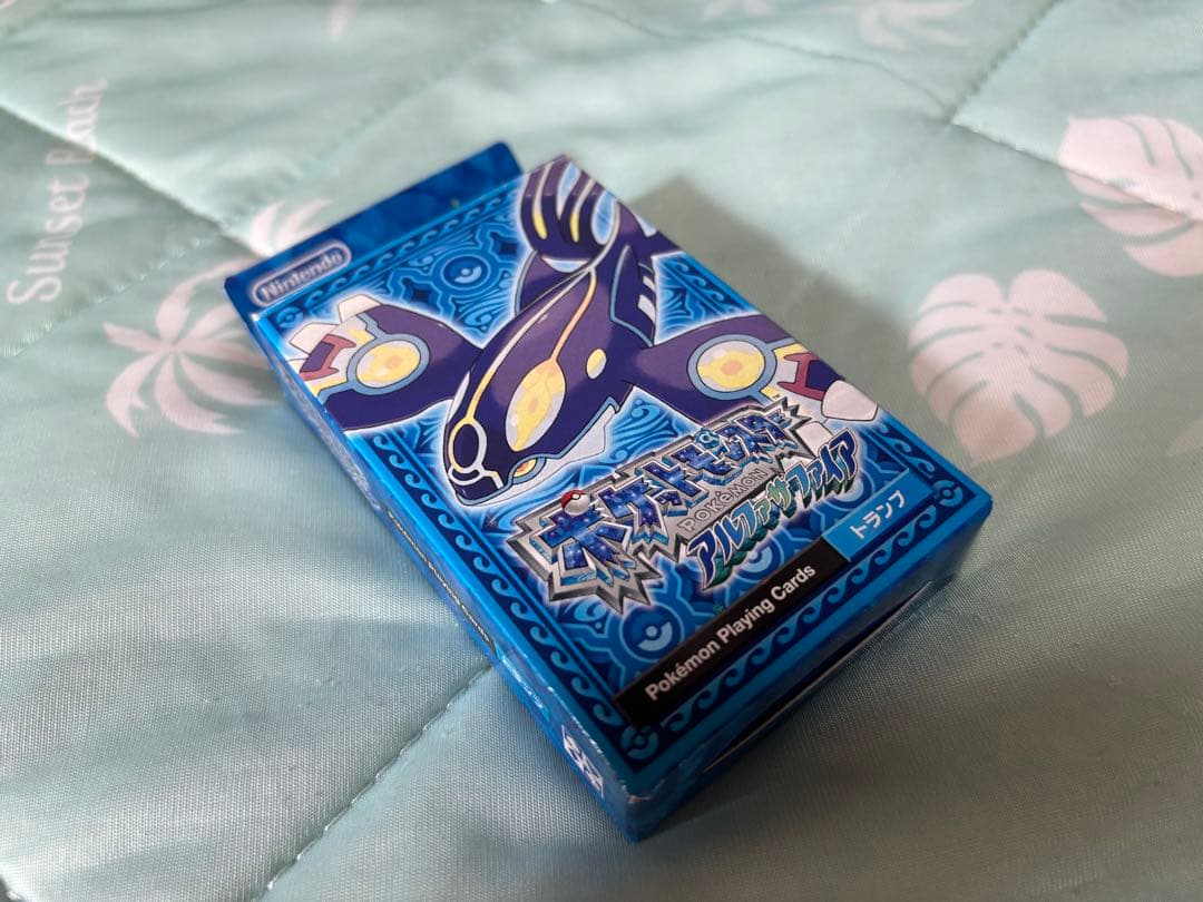 ポケモン　トランプ　アルファサファイア　ゲンシカイオーガ 　任天堂