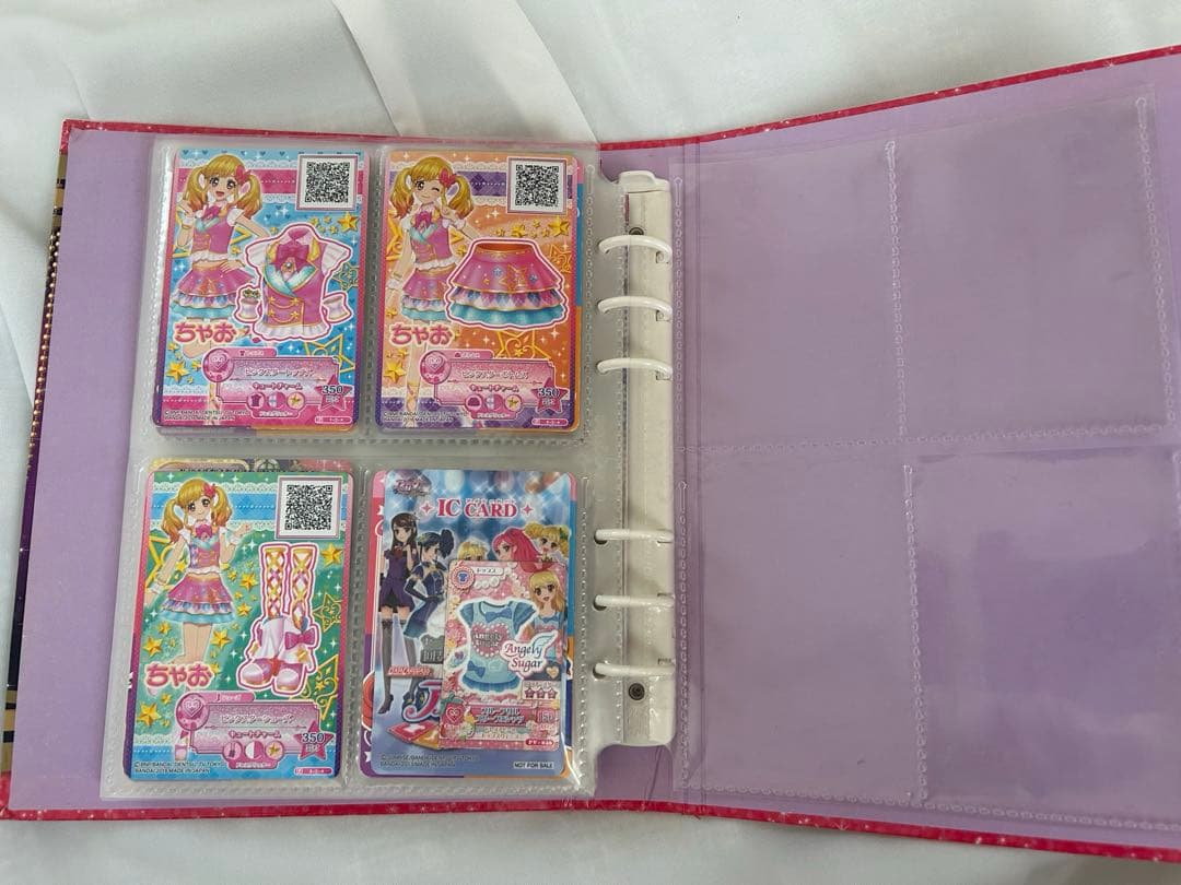 最終値下げ　アイカツカード76枚　バインダー付