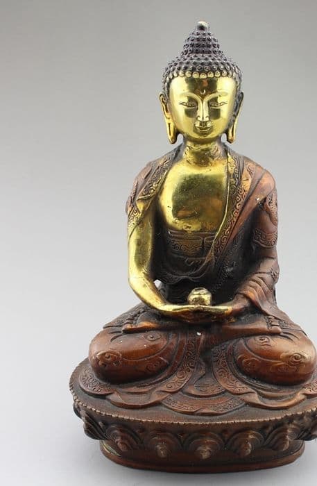 地蔵 菩薩 観音 釈迦摩尼仏 銅製 仏像 彫刻 置物 開運 風水