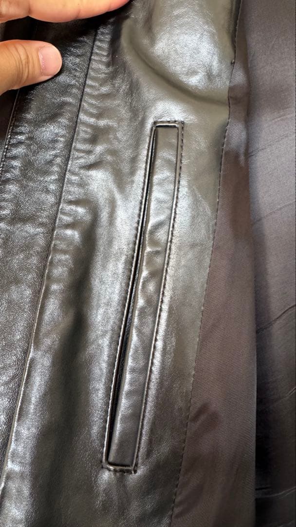 マルジェラMM6 八の字ライダース サイズ 40（メンズサイズ）