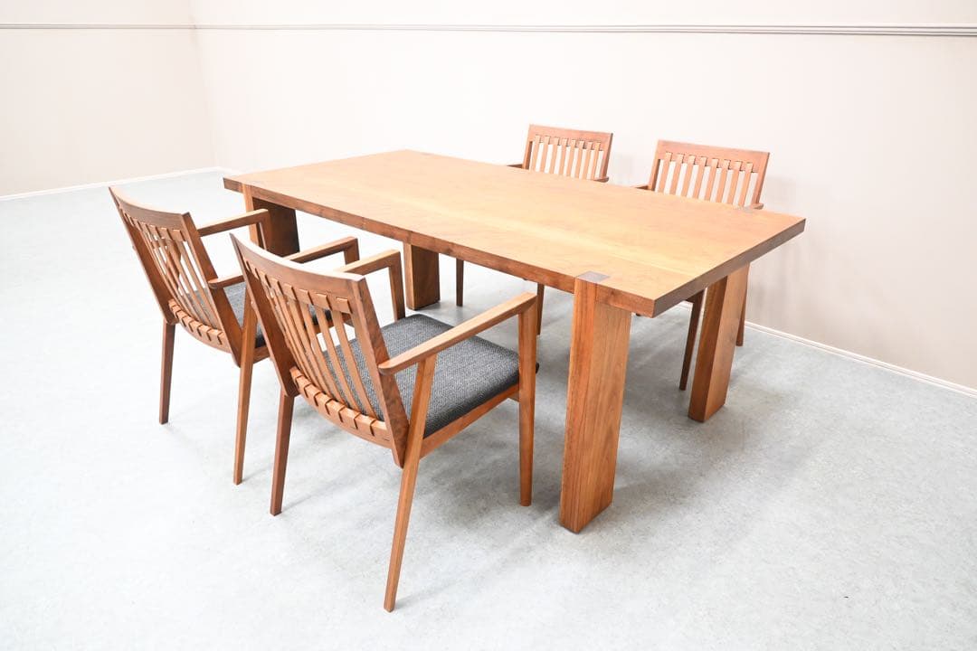 【展示極美品】 Ritzwell リッツウェル ダイニング5点セット