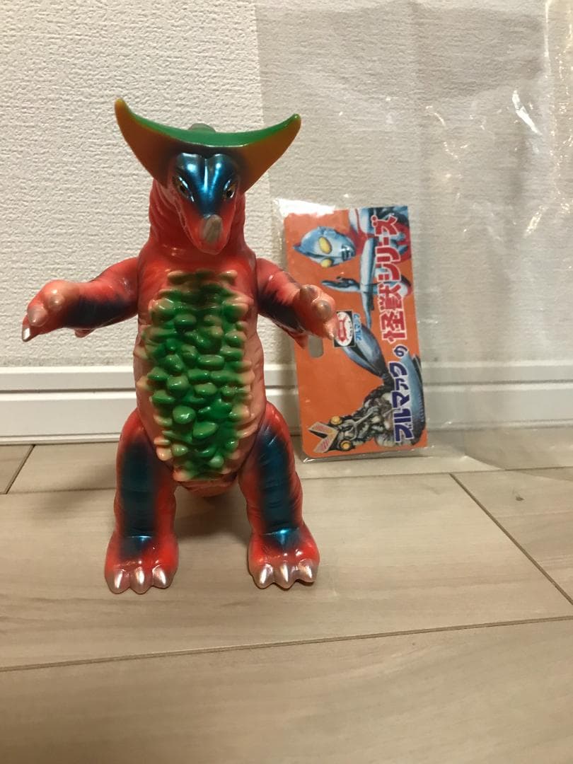 ブルマァク ゴモラ レトロカラー 復刻ソフビ ウルトラマン 昭和レトロ マルサン
