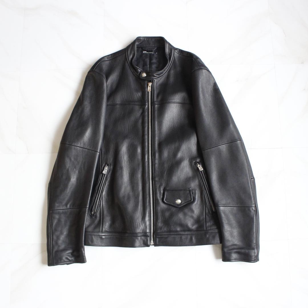 【極美品】ガルニ レザージャケット ブラック L ラムレザー