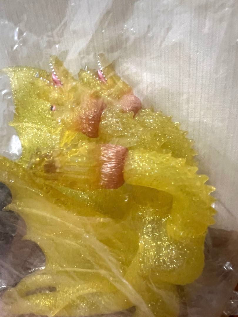 羽沢組 Gメモリーズセレクション ゴジラ キングギドラ　イエロー　ラメ　ソフビ