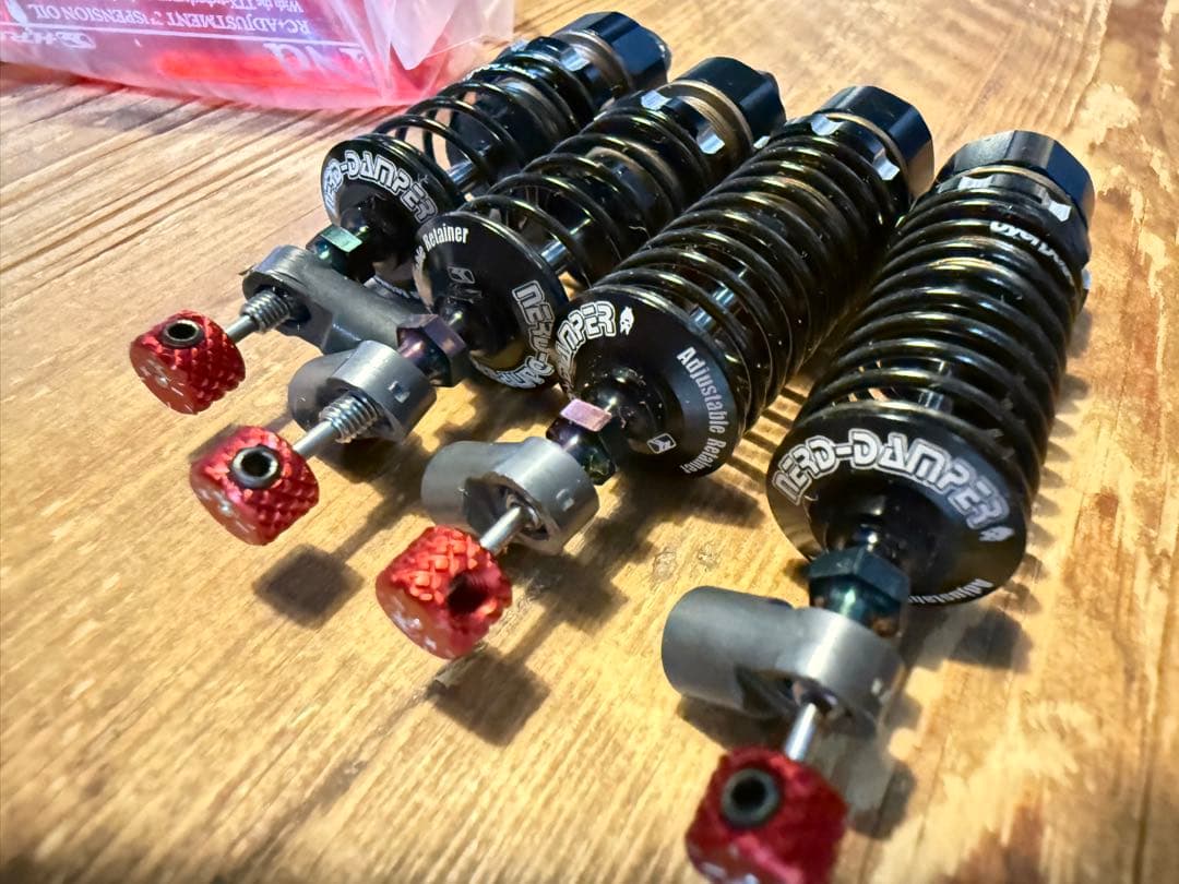 HRC ナードダンパー装着制作TRFシリンダー仕様　テスト走行のみオーバードーズ