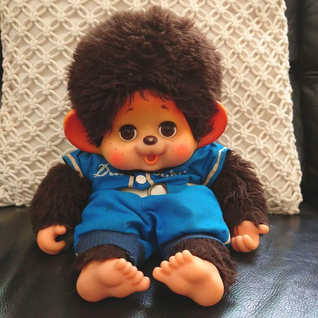 昭和レトロ　モンチッチ　ぬいぐるみスリープアイ