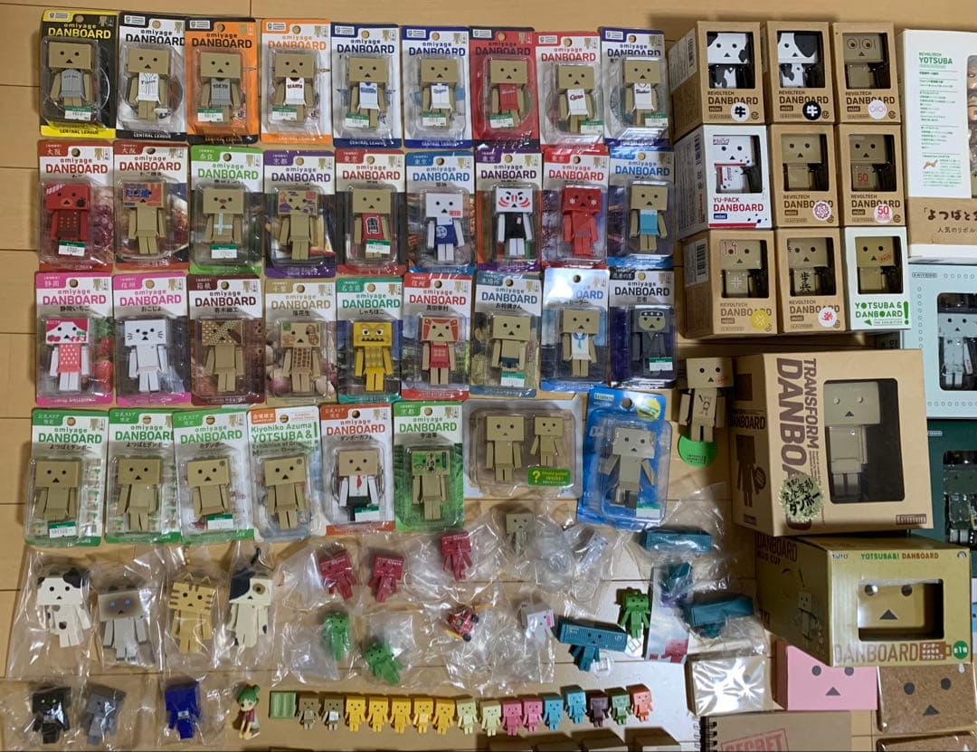 よつばと！ ダンボー フィギュアセット(ご当地、リボルテック、ガチャ 他)