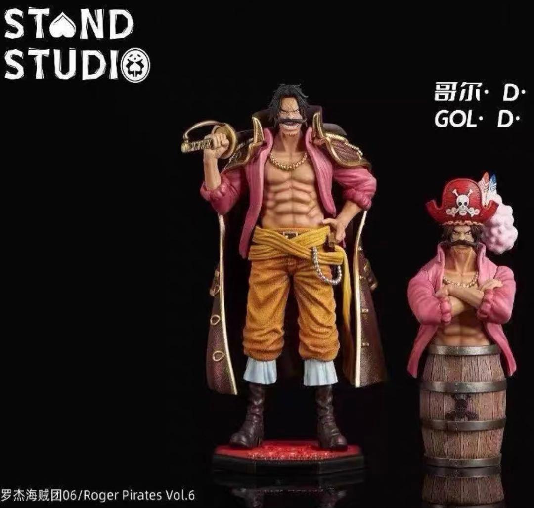 ワンピース ロジャー ガレージキット ガレキ スタチューX①