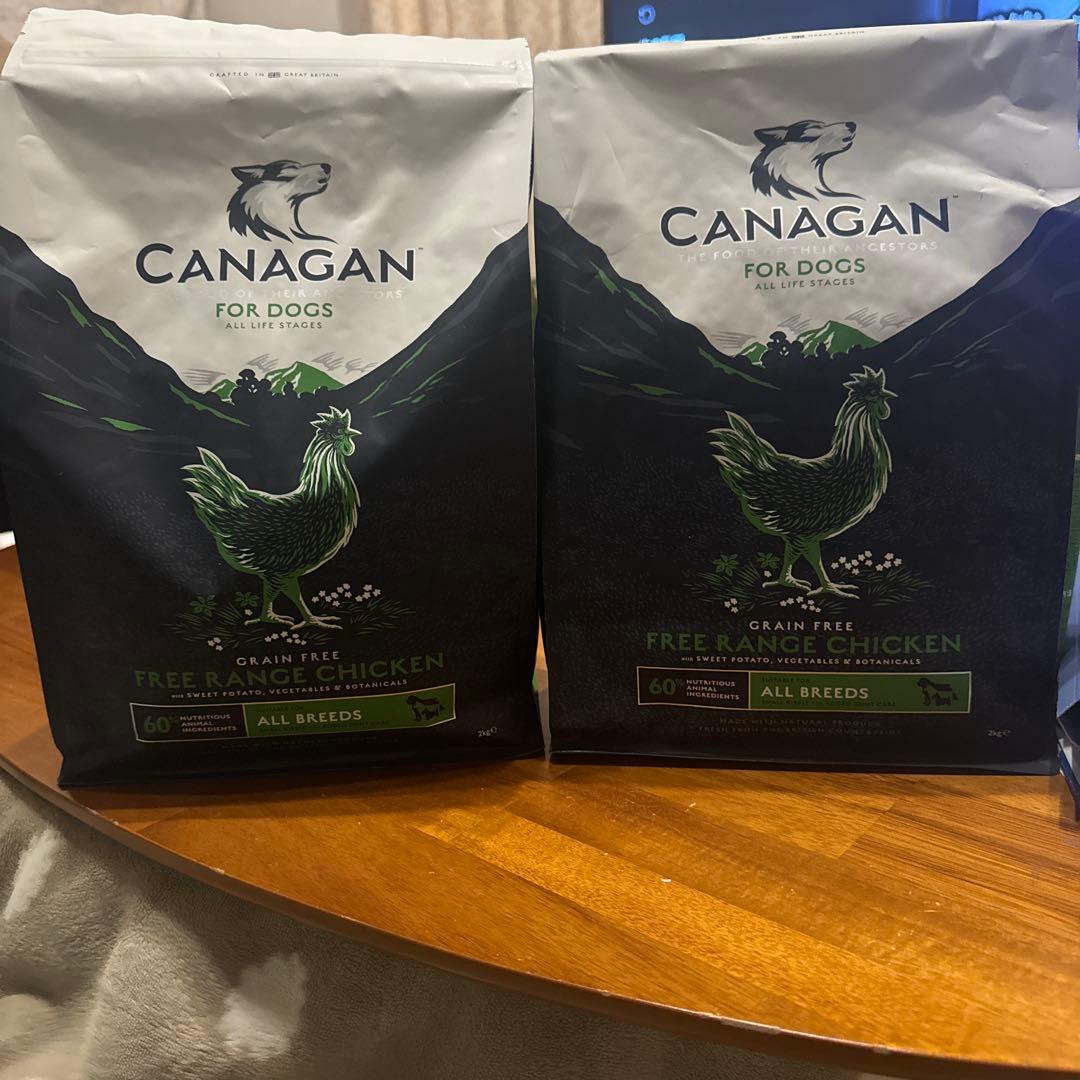 CANAGAN グレインフリー ドッグフード チキン　2kg×2袋